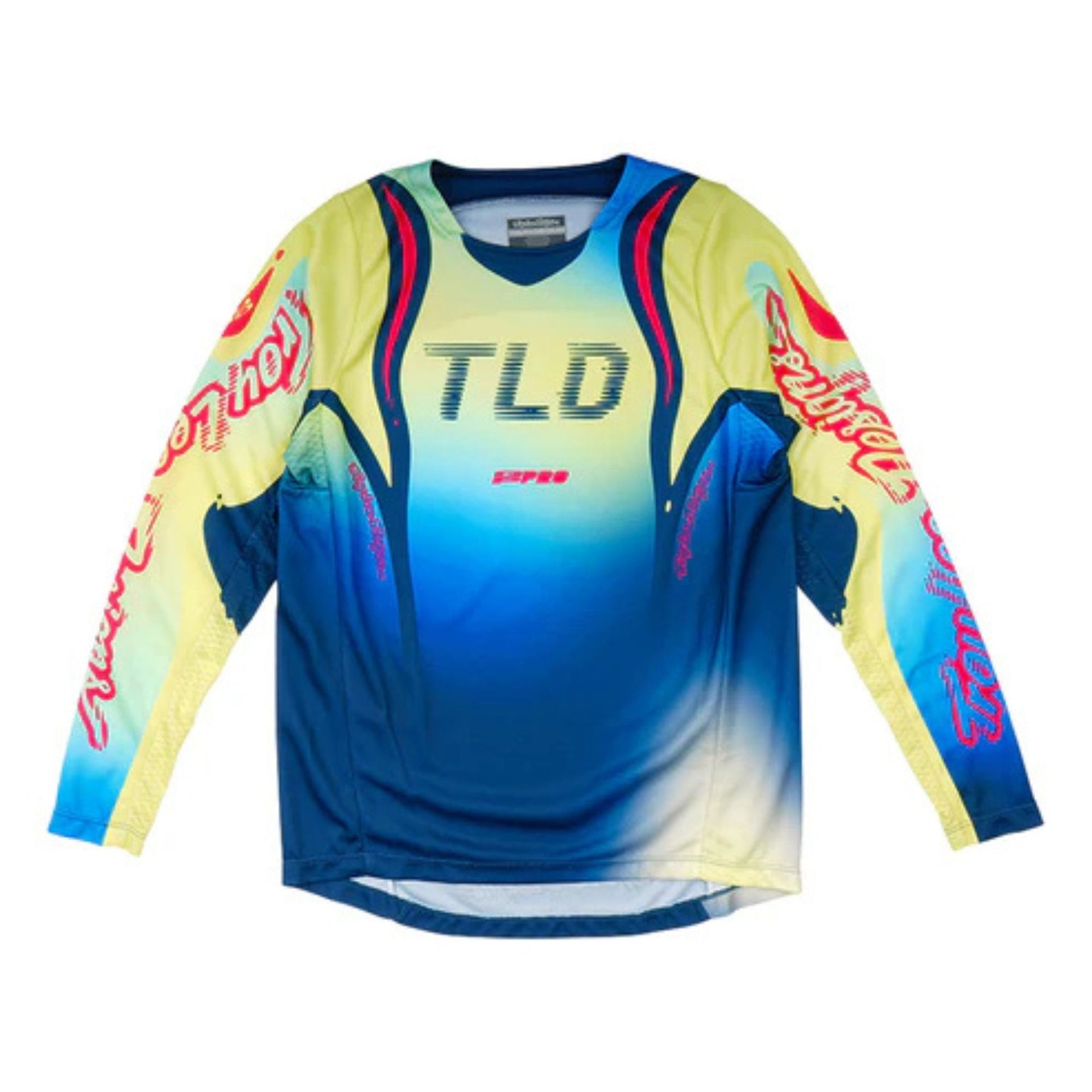 Jersey para niño Troy Lee Designs Gp Pro Drip Glo Yellow / Dark Navy